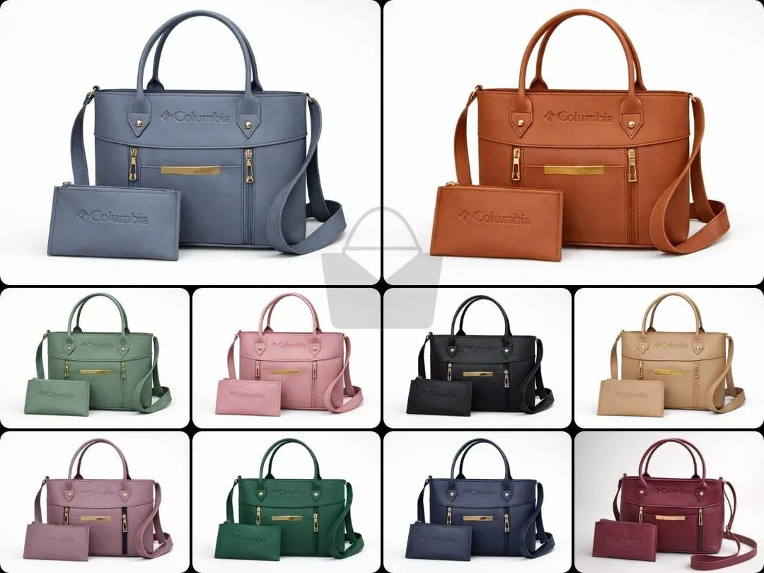 Luxe Harmony Handbag Set – Black - Image 3