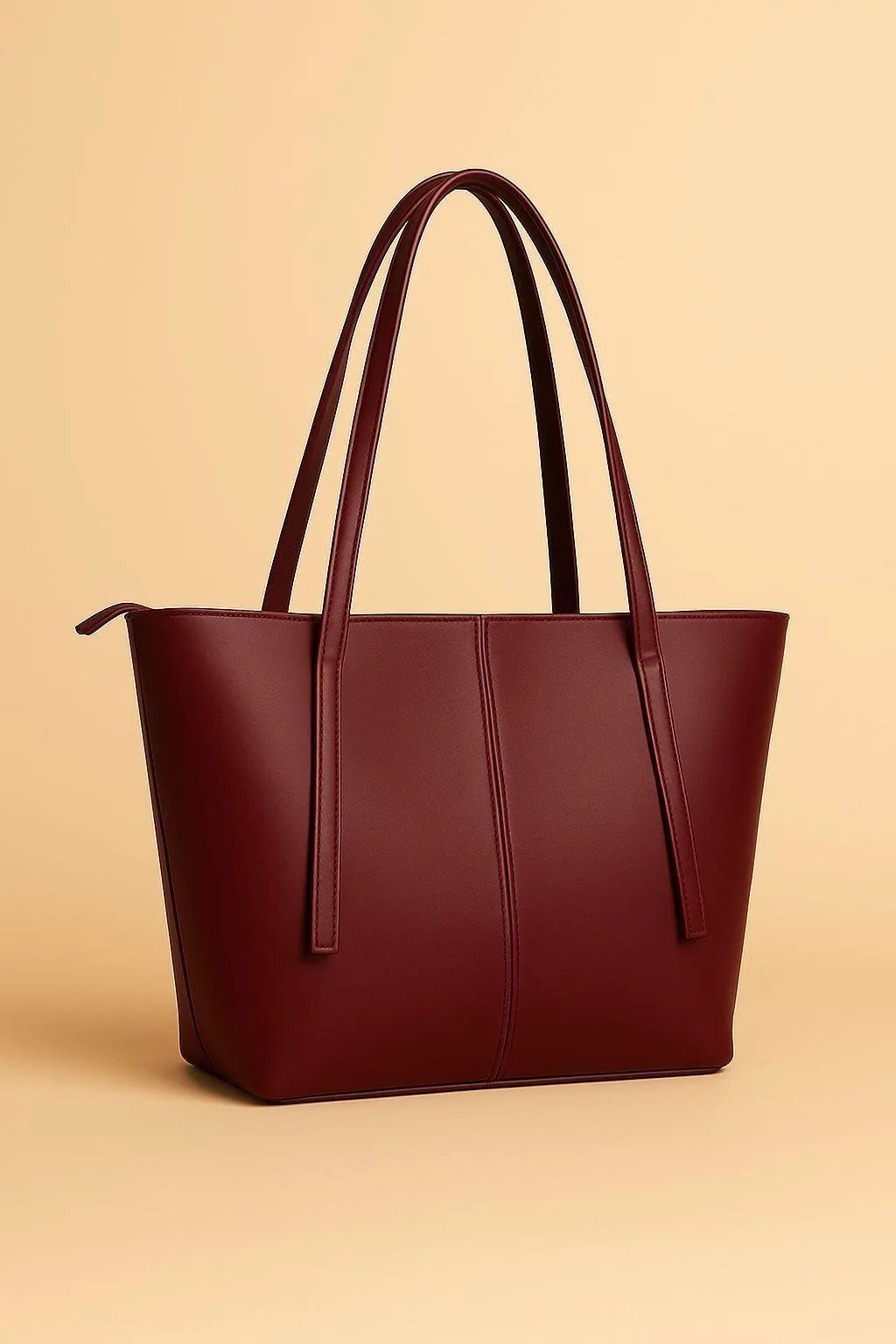 Aurelia Signature Tote – Black, Blue, Brown, Maroon,Mustard - Image 2