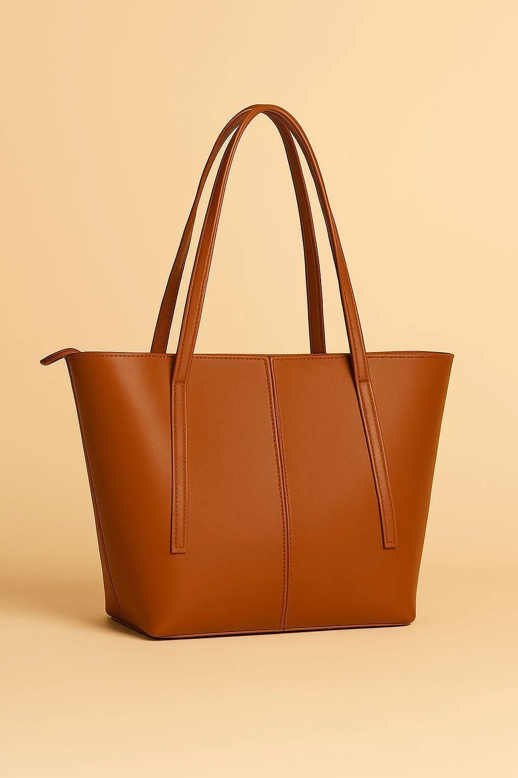 Aurelia Signature Tote – Black, Blue, Brown, Maroon,Mustard - Image 5
