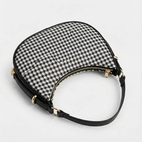 Veloura Chic Crossbody – Black - Image 3