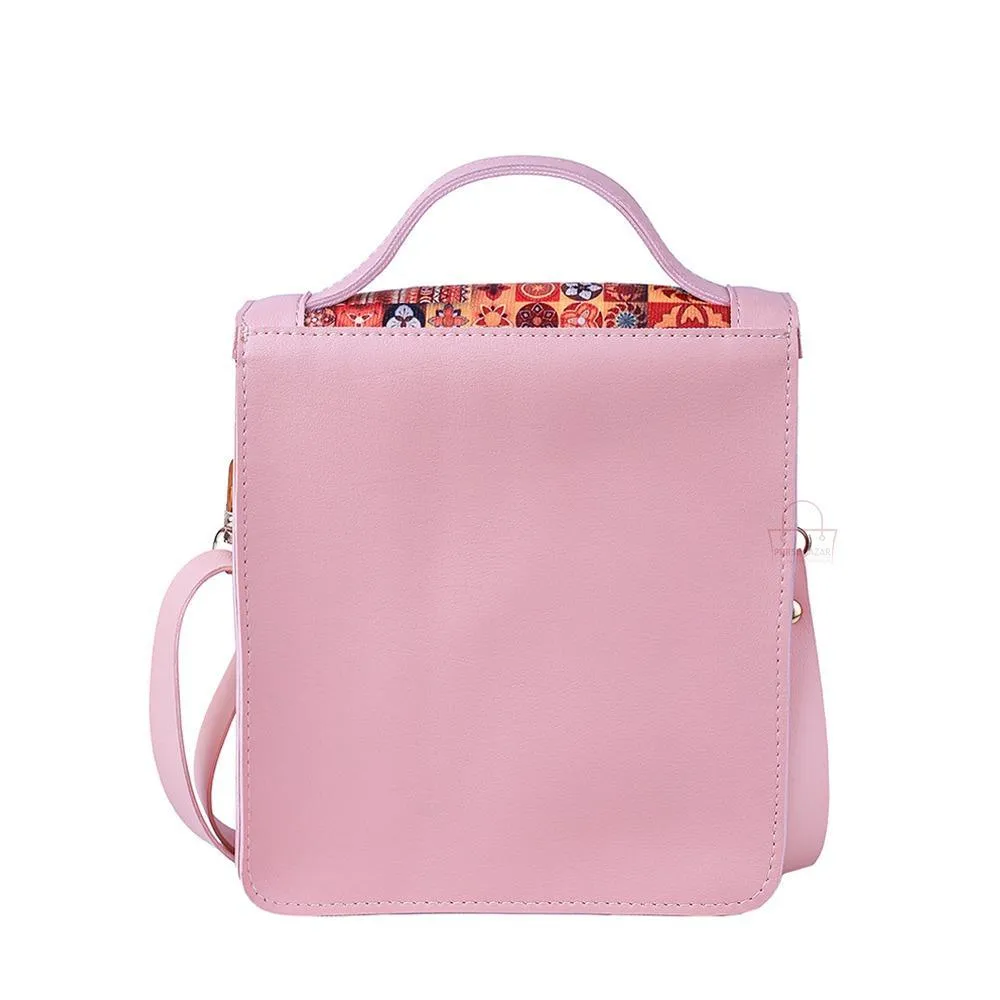 Aurelia Signature Tote – Pink, Blue - Image 3