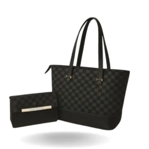 Aurelia Signature Tote – Brown, Black, White