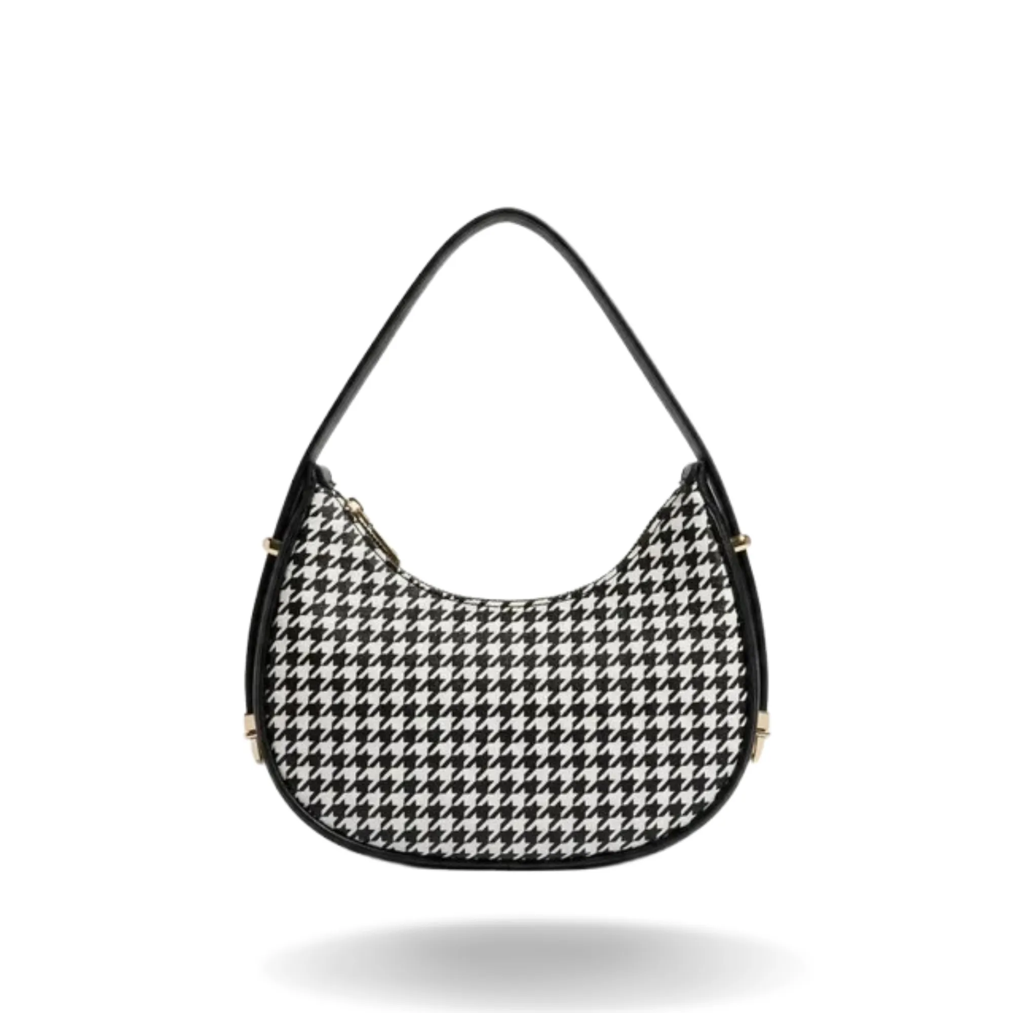 Veloura Chic Crossbody – Black