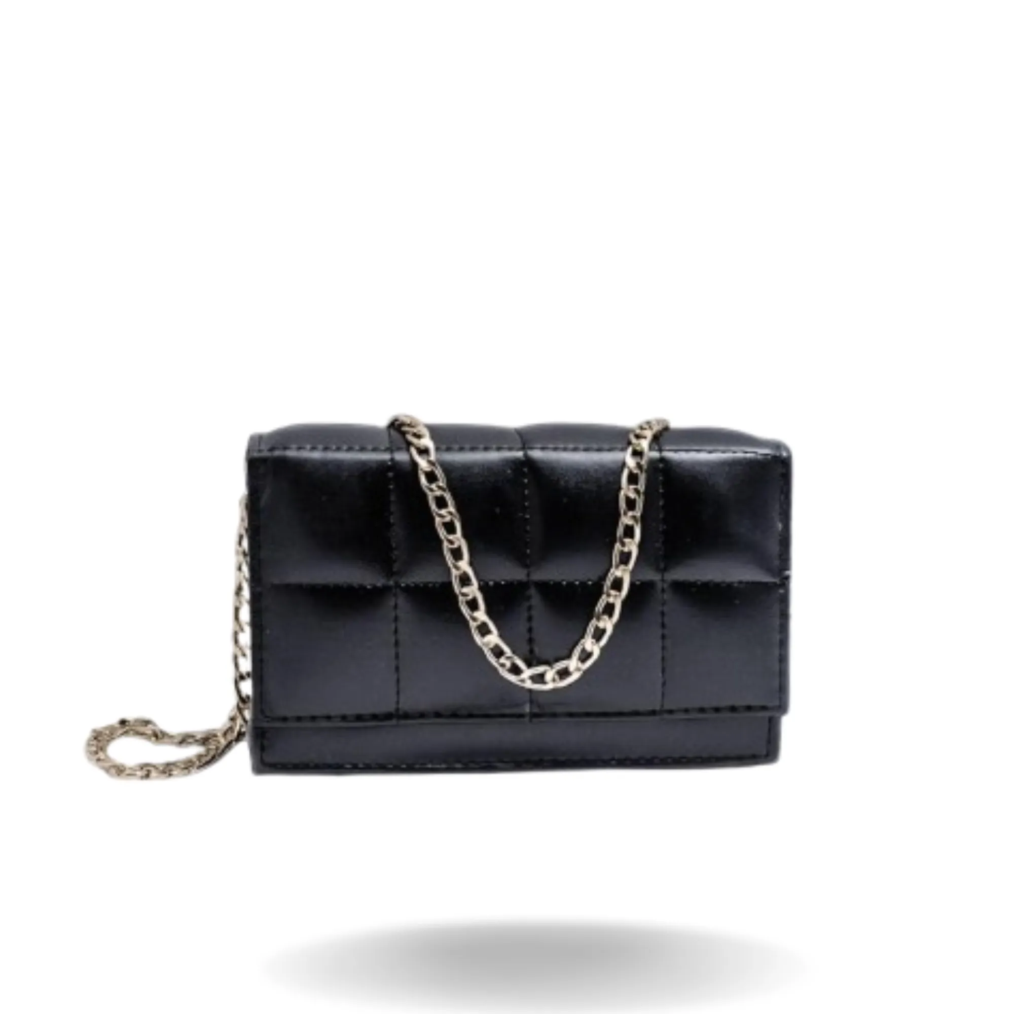 Veloura Chic Crossbody – Black, Light Blue, Pink, Grey