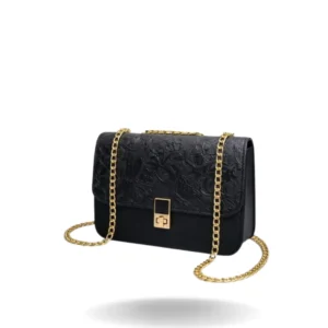 Veloura Chic Crossbody – Black, Pink, Grey, Mustard, Brown, Green