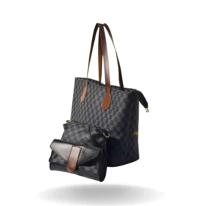 Crescent Elegance Handbag – Black, Grey, Brown, White