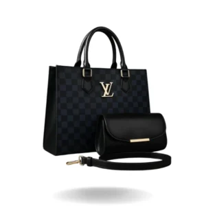 Aurelia Signature Tote – Black, White, Beige, Mustard